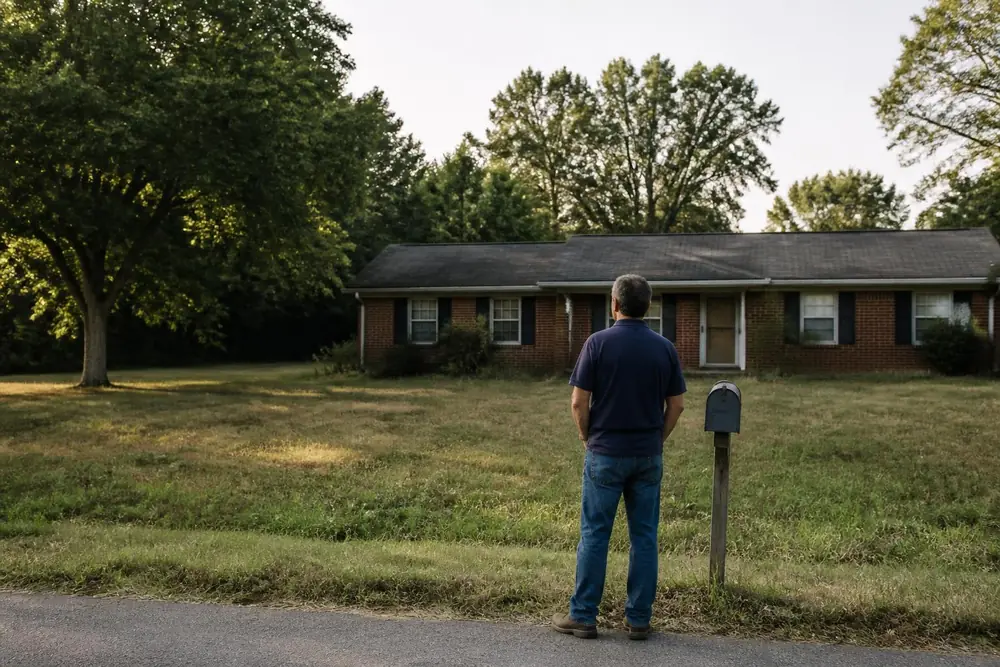 A North Mississippi homeowner looking at a house that needs attention